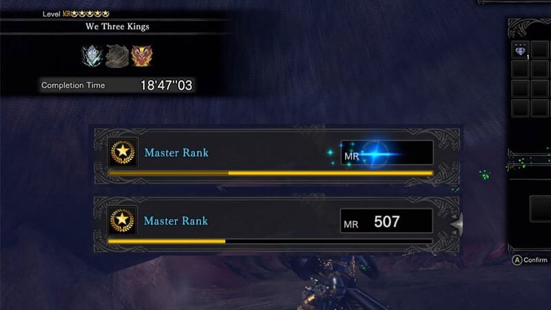 Iceborne MR Rank We Three Kings