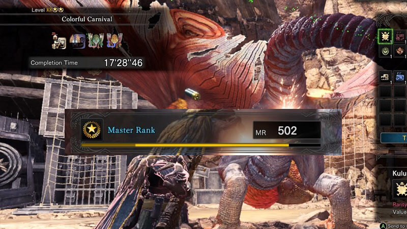 Iceborne MR Rank Colorful Carnival