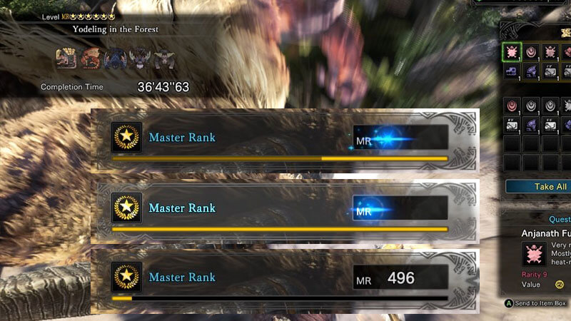 Iceborne MR Rank Crown Quest