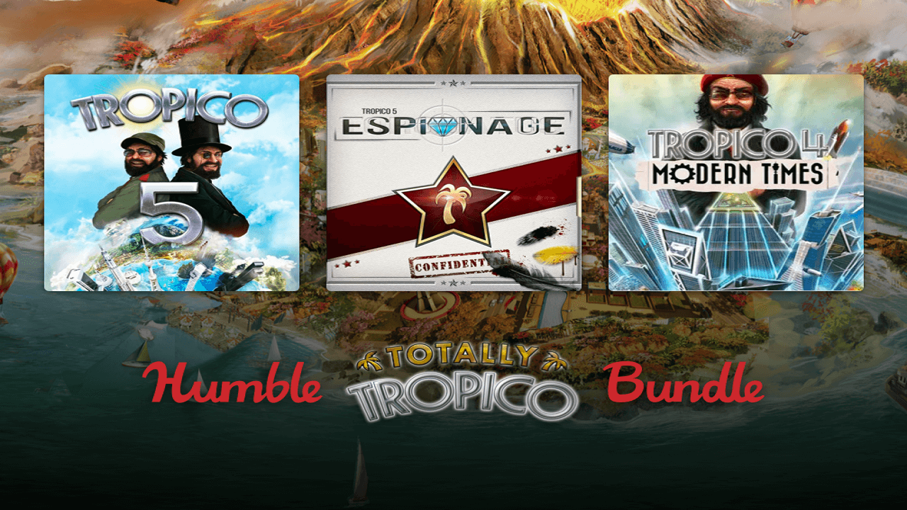 Humble Totally Tropico Bundle is Now Available Tropico