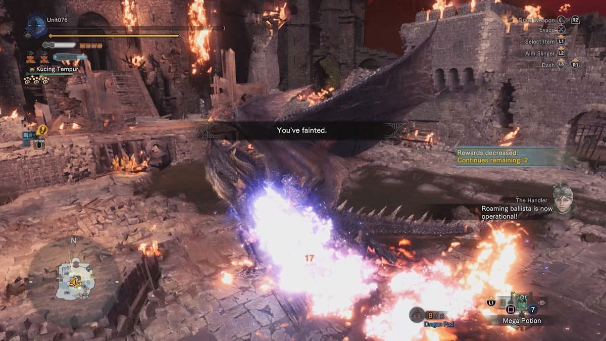 Phase 3 Fight in MHW Iceborne