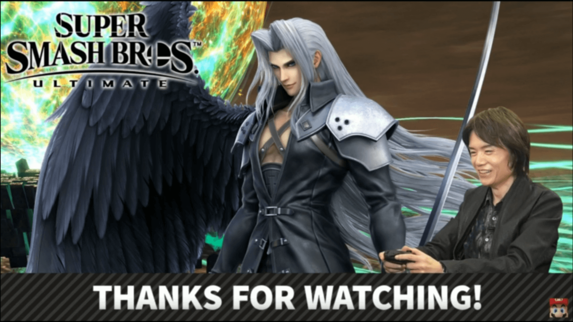 Sephiroth Descends Onto Smash Early Today If You Can Defeat Him Sephiroth Final Fantasy