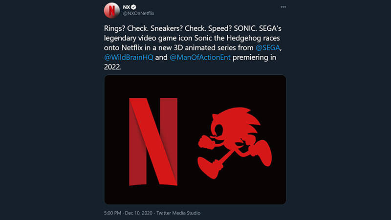 Netflix Sonic series