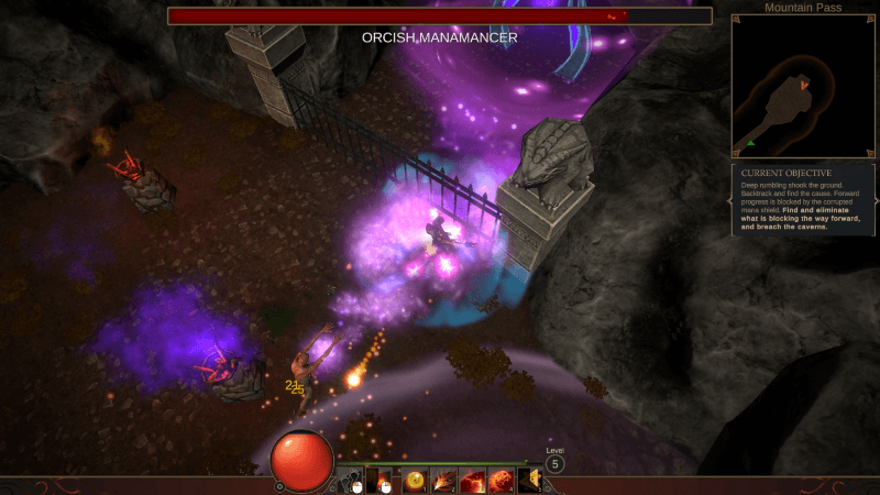 Mana Gloom purple magic