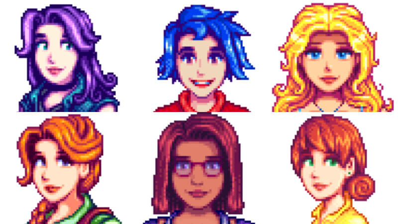 Stardew Valley female marriage candidates