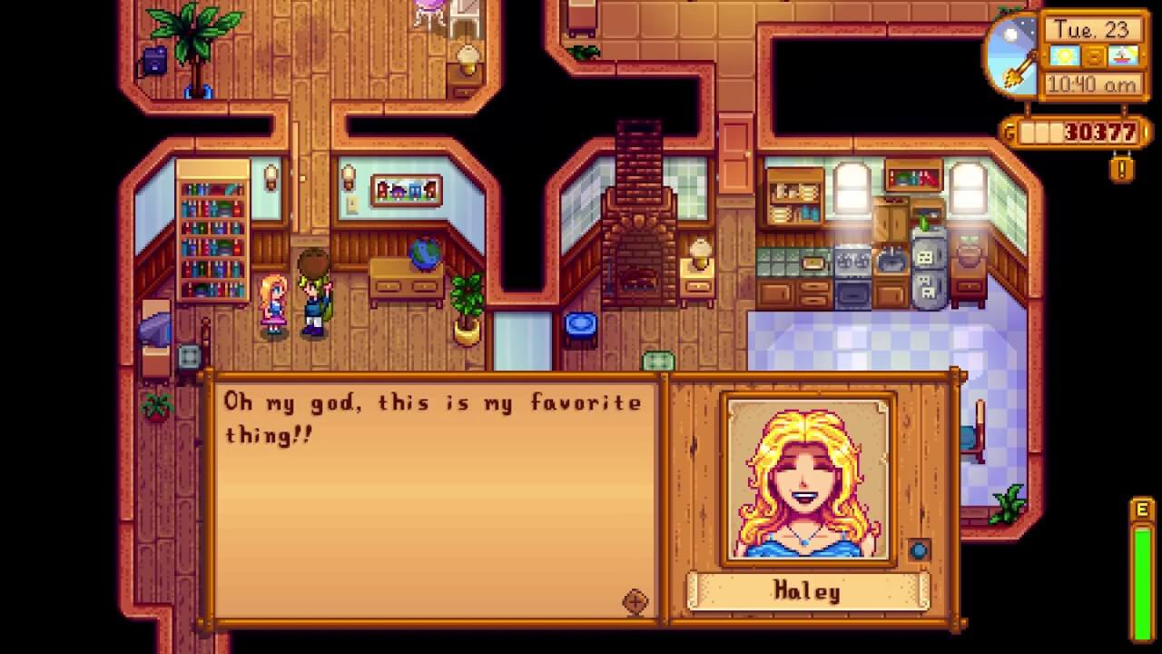 Stardew Valley — Haley Gift Guide haley stardew valley