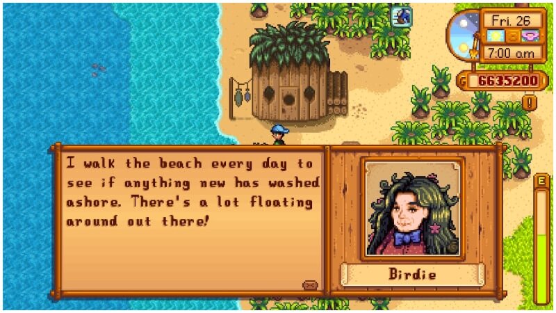 birdie stardew valley