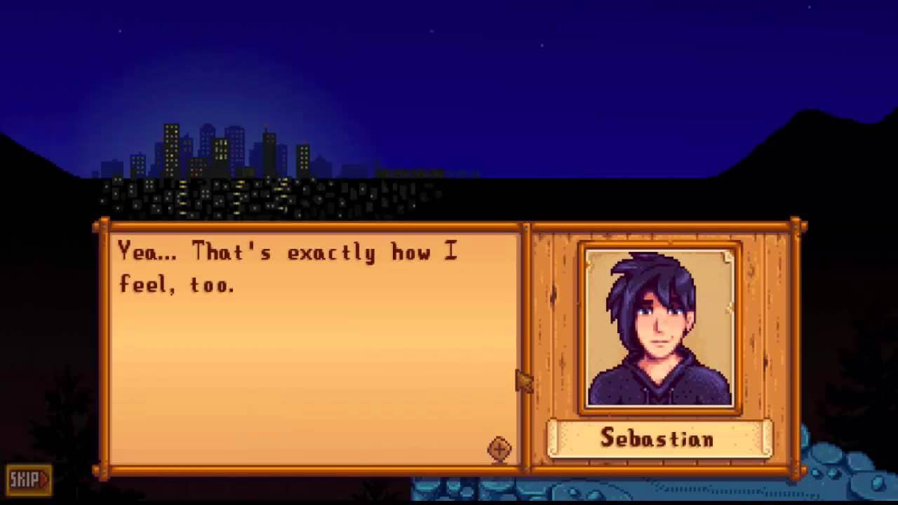 Stardew Valley — Sebastian Gift Guide sebastian stardew valley