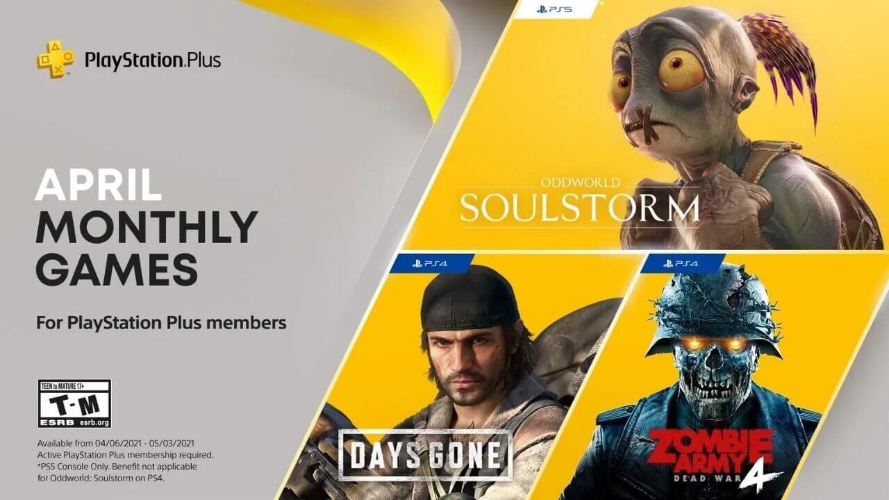 PlayStation Plus Games For April 2021 Revealed PlayStation Plus, April