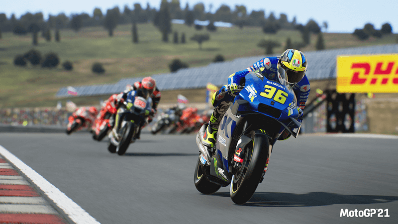 Moto GP 21 motorcycle racing