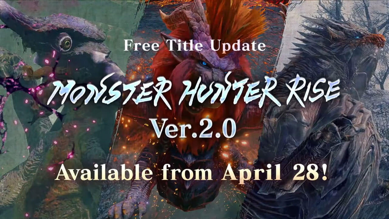 Monster Hunter April 2021 Digital Event: Everything Announced Monster Hunter Digital Event April Rise 2.0 title update