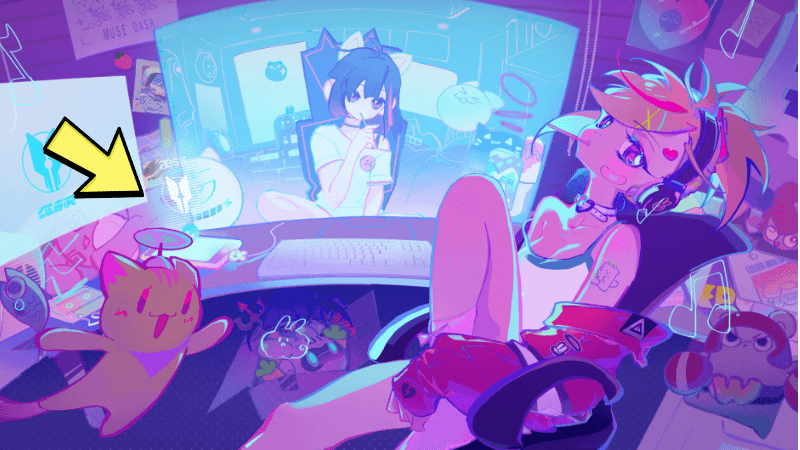 muse dash easter egg hidden rhythm DLC