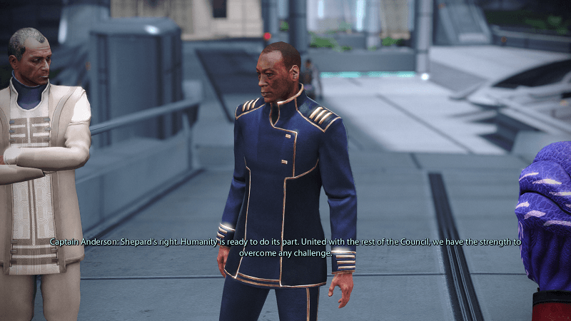 Mass Effect Legendary Edition Udina or Anderson