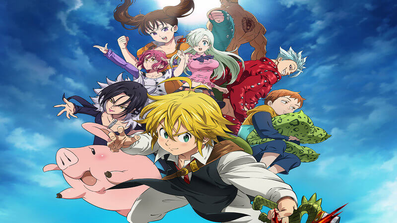 The Seven Deadly Sins, anime