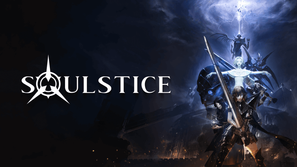 Soulstice action-adventure dual character hack-and-slash game intro image