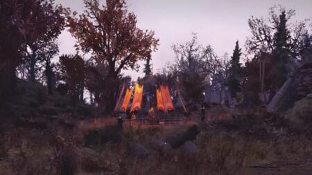 Best Locations to Find Cultists in Fallout 76 A Mothman Cultist bonfire in Fallout 76
