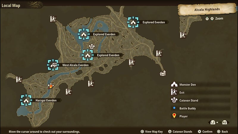 Monster Hunter Stories Alcala Everden