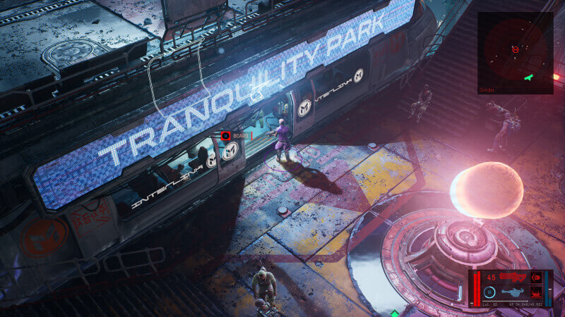 The Ascent Metro train stop for fast travel