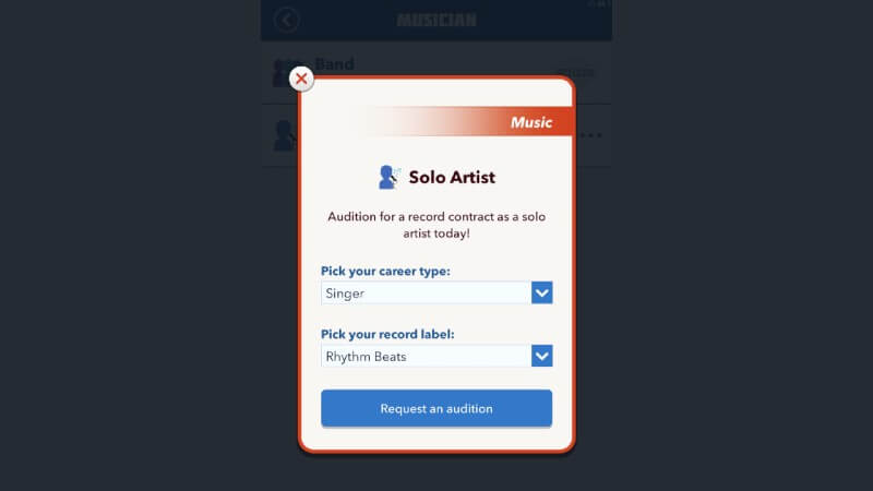 bitlife how to complete the wap challenge audition