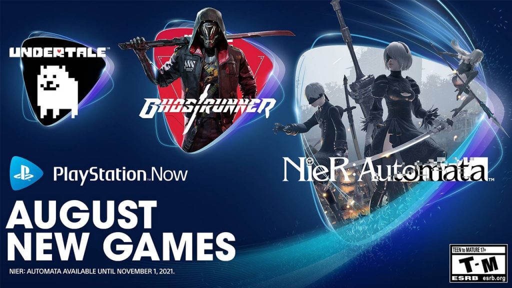 PlayStation Now Adds Undertale, NieR Starting Tomorrow PlayStation Now August line-up: NieR, Undertale, Ghostrunner