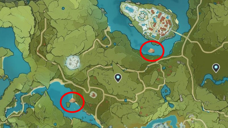Genshin Impact Pufferfish Locations