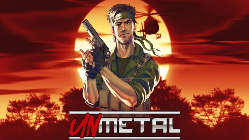 UnMetal Review – Jesse Fox and The Metal Gear Satire UnMetal Key Art Featuring Jesse Fox