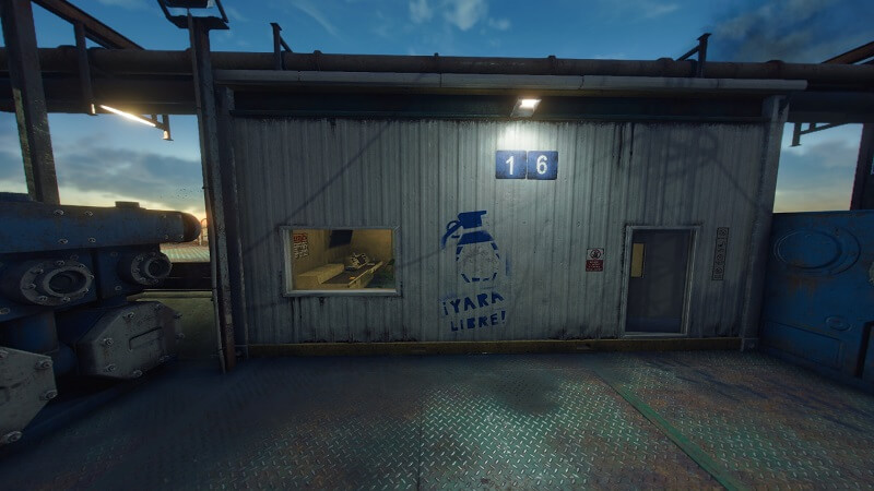 Far Cry 6 Crane Control Room