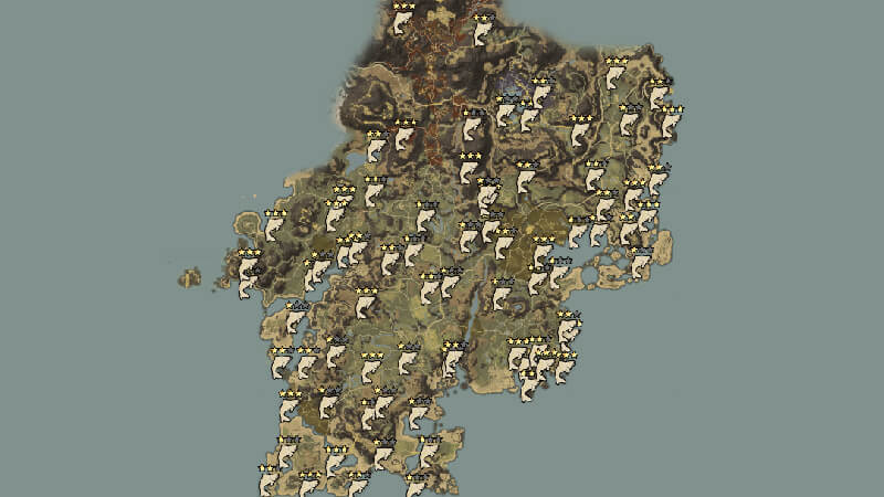 New World Fishing Spots Hotspots
