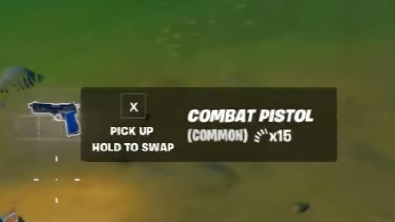 Where to Find the Combat Pistol in Fortnite
