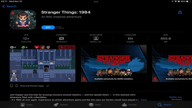 Netflix Games on iOS are already available through the App Store