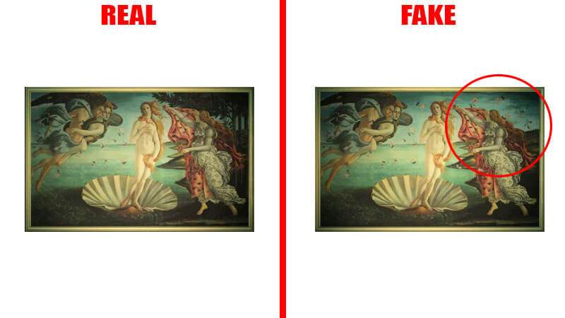 The Birth of Venus, Sandro Botticelli fake painting
