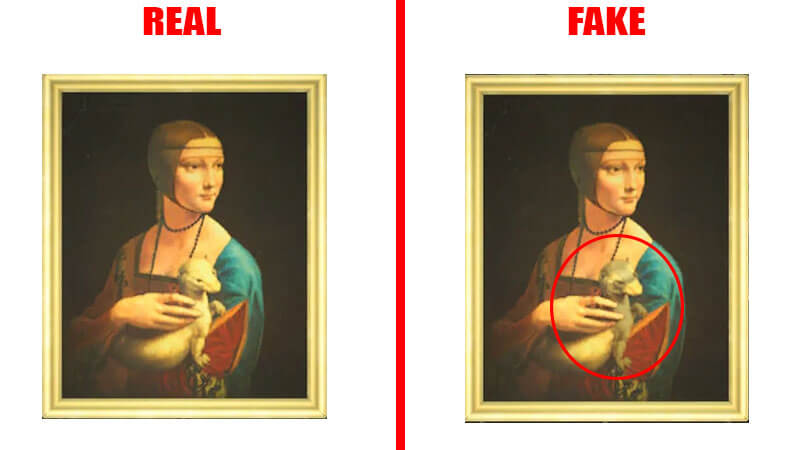 Animal Crossing New Horizons 2.0 fake Redd art