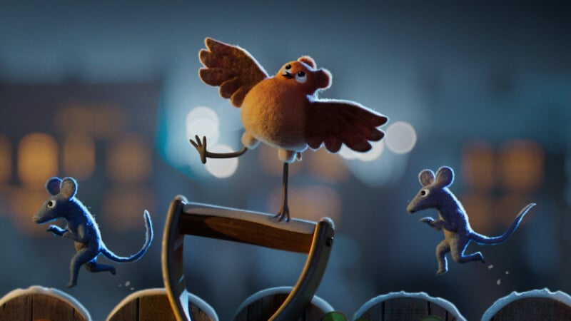 Another child-friendly watch on the 2021 holiday movies list: "Robin Robin"