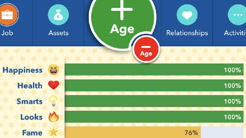 BitLife Brains Beauty Stats