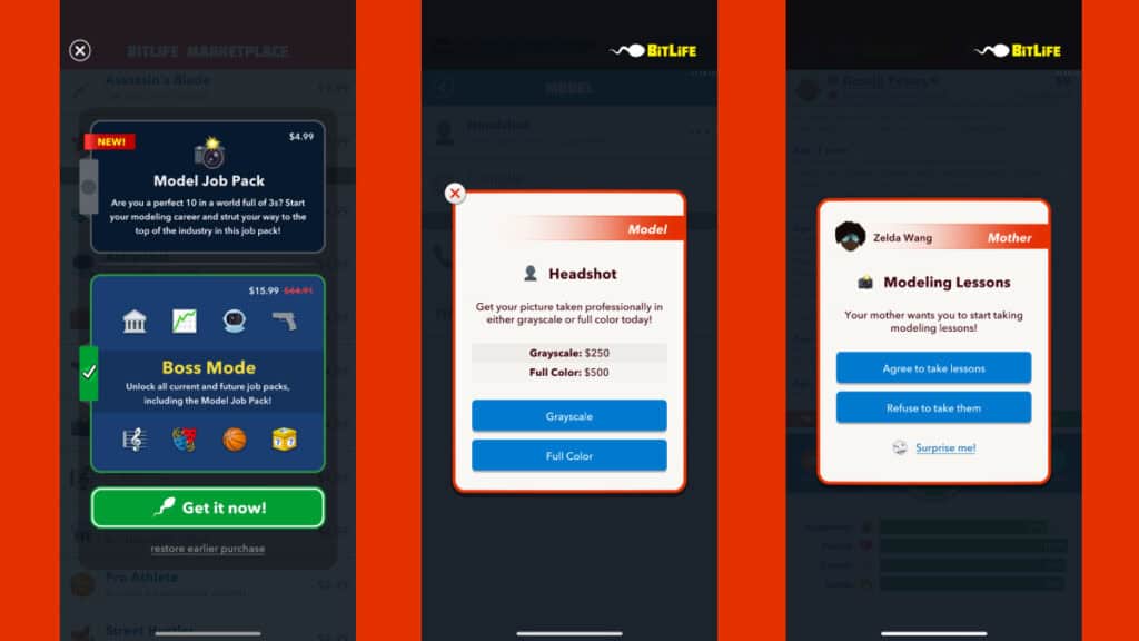 BitLife: How To Become a Model