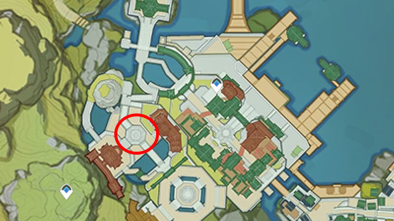 Genshin Impact Viewpoint Yujing Terrace