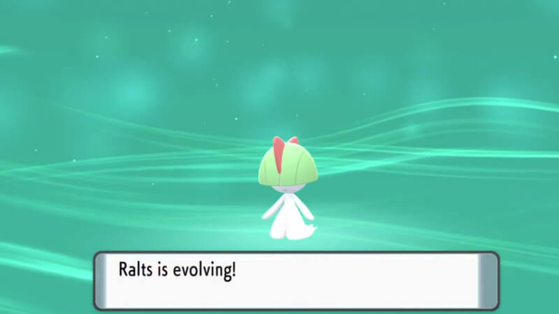 Pokémon BDSP Evolve Ralts
