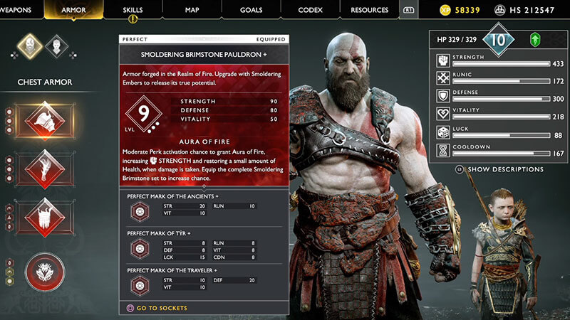 Smoldering Brimstone Armor GOW 2018