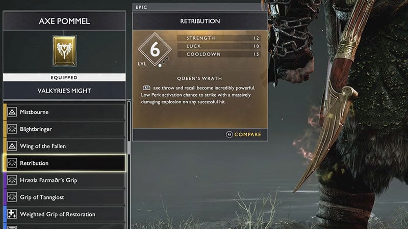 Retribution Axe Pommel