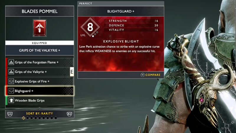 Blightguard Blade Pommel