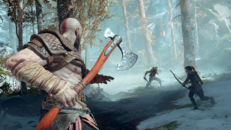 GOW 2018 Best Leviathan Axe Runic Attack