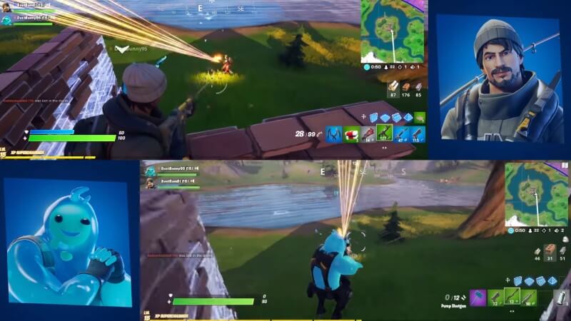 Fortnite Split Screen Second Player