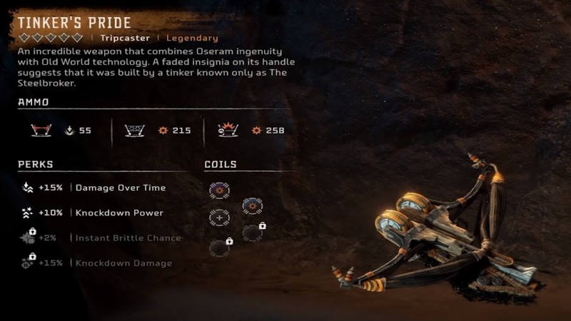 Horizon: Forbidden West Best Legendary Weapon