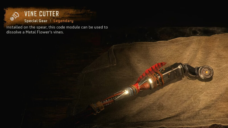 Horizon Forbidden West Metal Flowers Vine Cutter