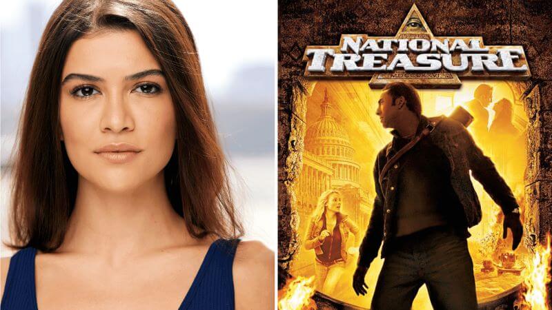 Lisette Alexis Co-Lead Opposite Actress Catherine Zeta-Jones in National Treasure TV Series Disney Plus Series