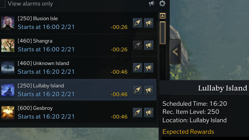 Lost Ark Lullaby Island Secret Entrance