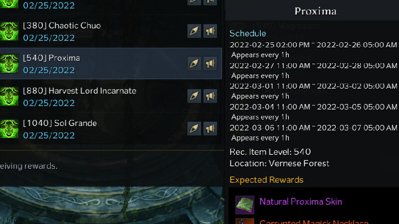 Lost Ark Proxima Spawn
