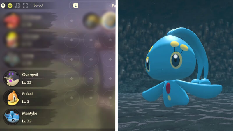 Pokémon Legends Arceus The Sea Legend Request