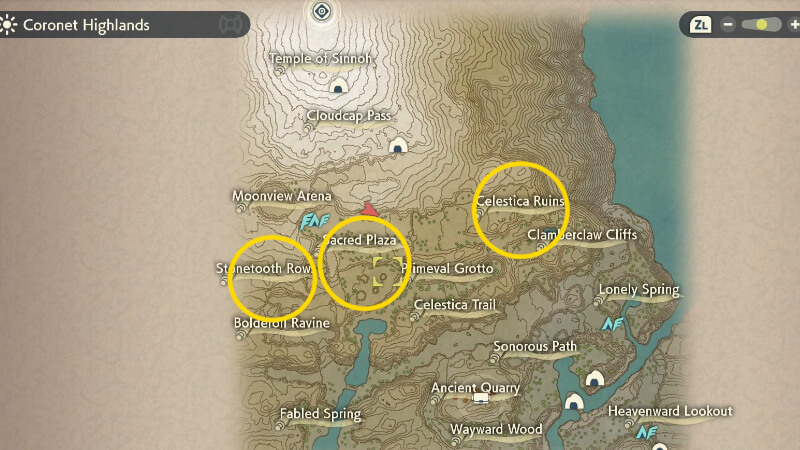 Pokémon Legends Arceus Misdreavus Location