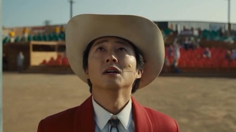 Steven Yeun in Nope teaser trailer
